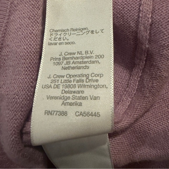 Madewell Lavender Mock Turtleneck Sweater M Soft Girl Coquette Chic Lightweight - Picture 10 of 11